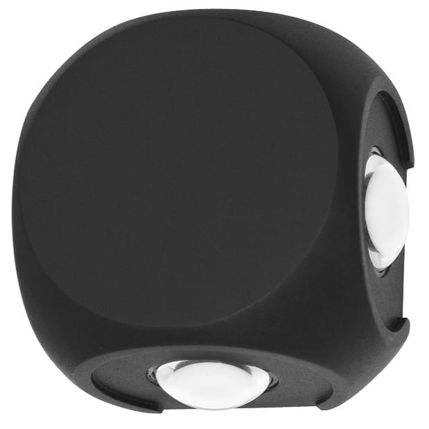 Kinkiet, lampa zewnętrzna PORSO 4 czarna