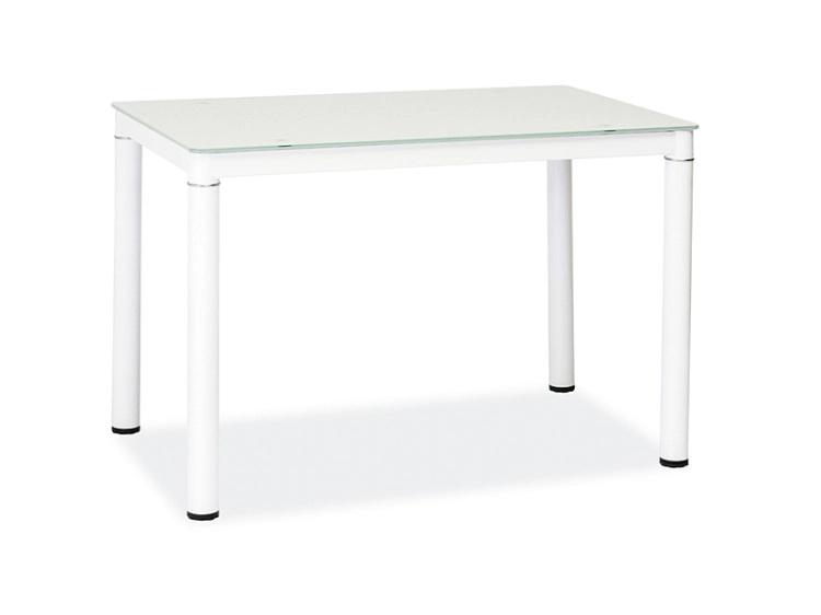 Stół szklany GALANT biały 110 cm