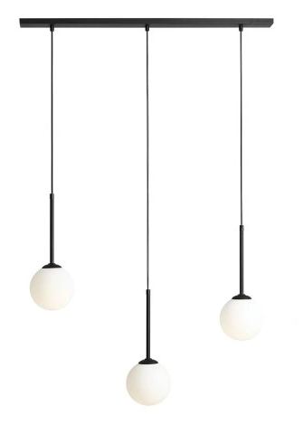 Przejdź do produktu Lampa wisząca BOSSO 3 czarna