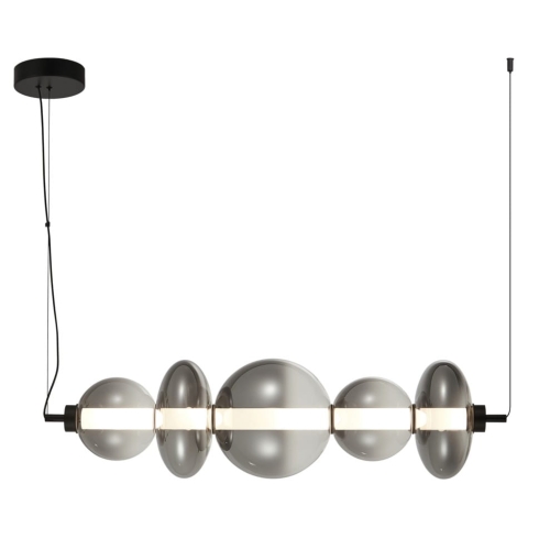 Przejdź do produktu Lampa sufitowa wisząca SONTE LED czarna