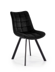 Krzesło tapicerowane K332 velvet czarny