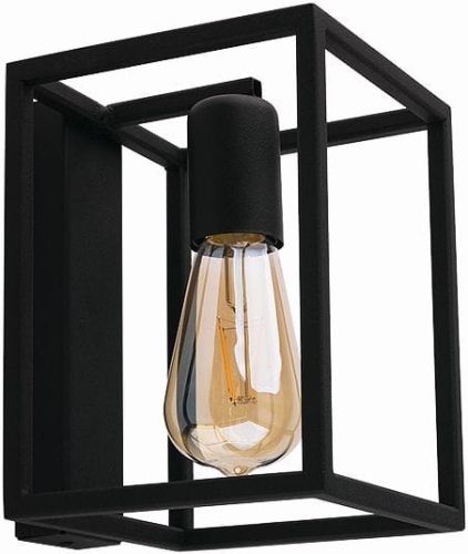 Przejdź do produktu Kinkiet, lampa ścienna CRATE czarny