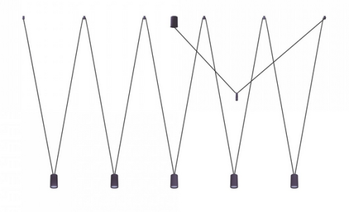 Przejdź do produktu Lampa wisząca MORE EYE V czarna