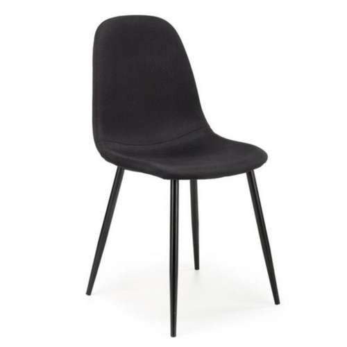 Przejdź do produktu Krzesło tapicerowane K449 tkanina czarne