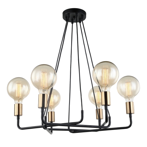 Przejdź do produktu Lampa wisząca BETTY 6 czarna