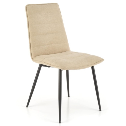 Przejdź do produktu Krzesło tapicerowane K493 tkanina beż
