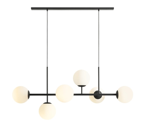 Przejdź do produktu Lampa sufitowa, wisząca FIN 6 czarna