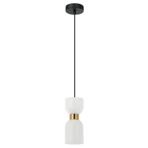 Przejdź do produktu Lampa sufitowa, wisząca MONZA mosiężna