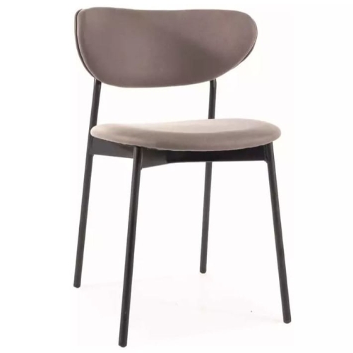 Przejdź do produktu Krzesło tapicerowane DAN tkanina beż