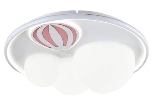 Przejdź do produktu Lampa sufitowa, plafon FOCUS biały, różowy