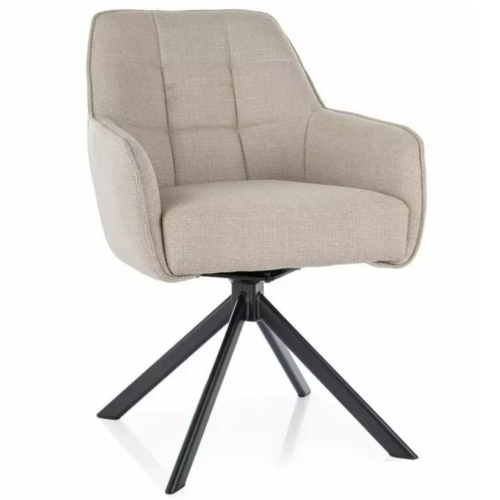 Przejdź do produktu Krzesło obrotowe METRO tkanina jasny beż