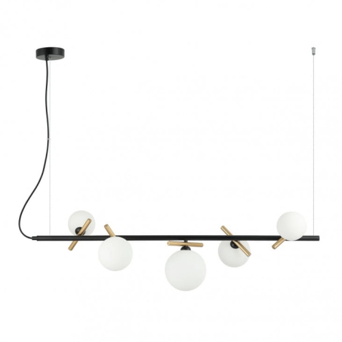 Przejdź do produktu Lampa sufitowa, wisząca REVERSO 5 czarna