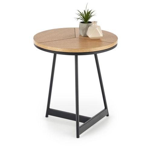 Przejdź do produktu Stolik kawowy KARIDA S dąb naturalny