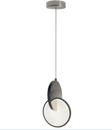 Przejdź do produktu Lampa wisząca chrom CIRCLO 1