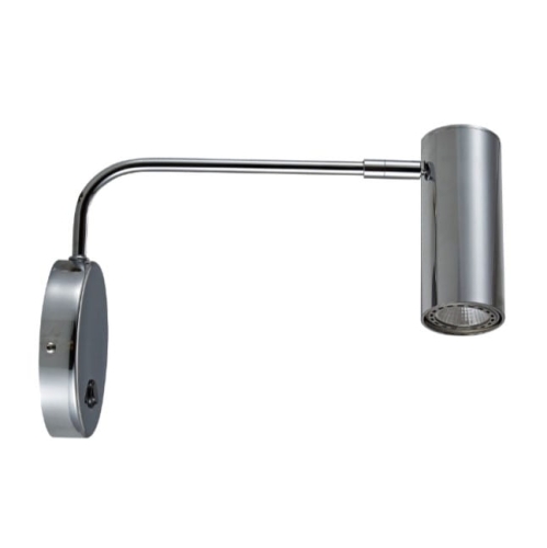 Przejdź do produktu Lampa ścienna kinkiet regulowany TUBO chromowany
