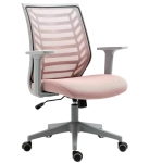 Fotel biurowy obrotowy Q-320 różowy