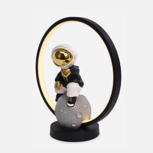 Przejdź do produktu Lampka nocna stołowa ASTRONAUTA RAPER czarna
