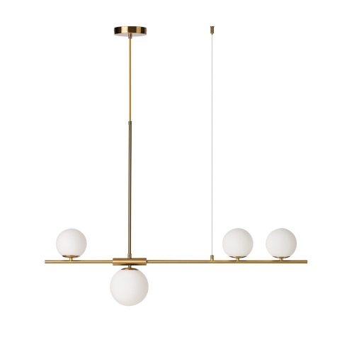 Przejdź do produktu Lampa sufitowa wisząca SANTANDER złota