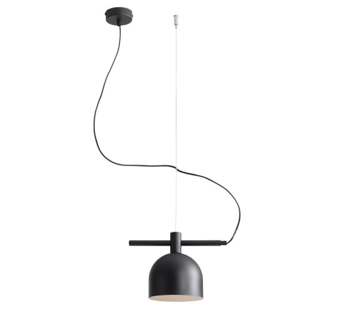 Przejdź do produktu Lampa sufitowa wisząca czarna BERYL