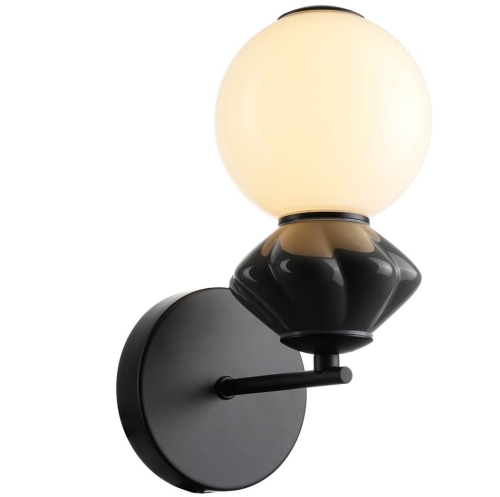 Przejdź do produktu Lampa ścienna, kinkiet BALOS B czarny