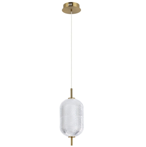 Przejdź do produktu Lampa sufitowa, wisząca CORADO 1B złota