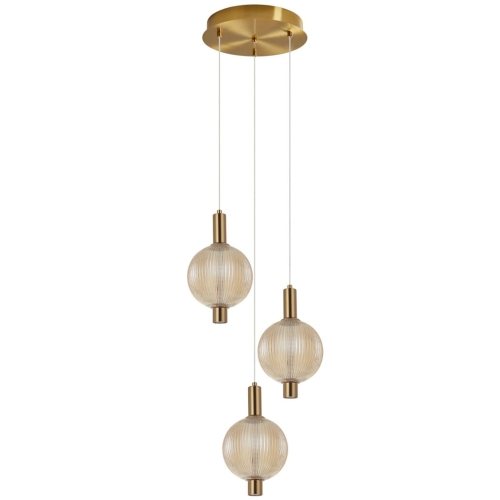 Przejdź do produktu Lampa sufitowa, wisząca LENTI złota