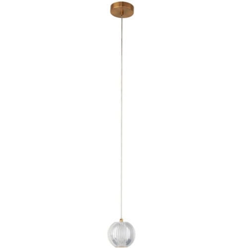 Przejdź do produktu Lampa wisząca złota BRILLANT 1
