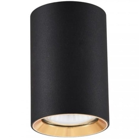Przejdź do produktu Lampa sufitowa, spot 9 cm czarny, złoty MANACOR