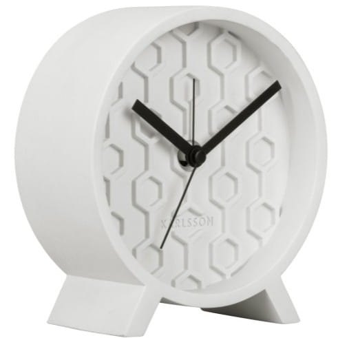 Przejdź do produktu Budzik HONEYCOMB biały