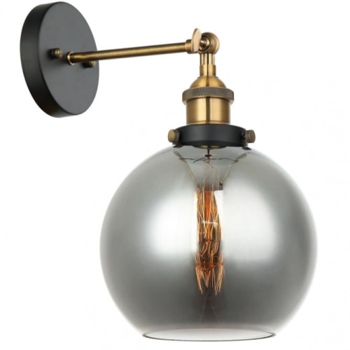 Przejdź do produktu Kinkiet CARDENA dymiony