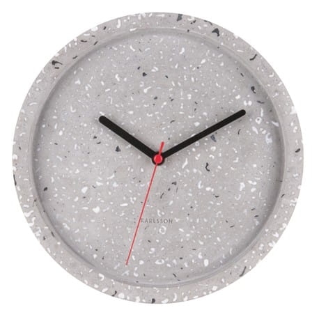 Przejdź do produktu Zegar ścienny TOM TERRAZZO szary