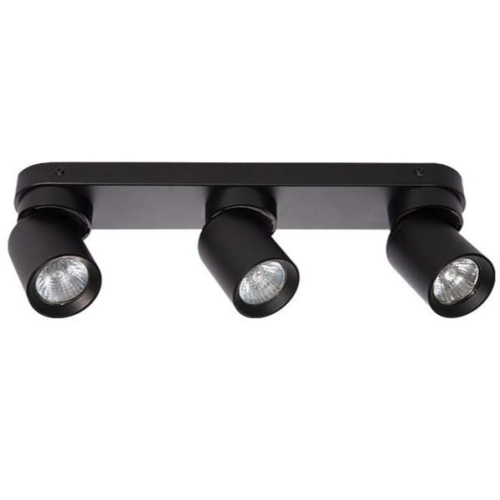 Przejdź do produktu Lampa sufitowa, listwa TIMO 3 czarna