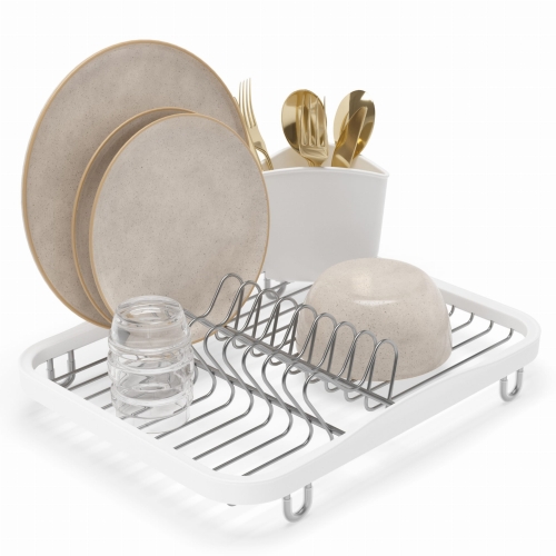 Przejdź do produktu Suszarka na naczynia, ociekacz SINKIN biały