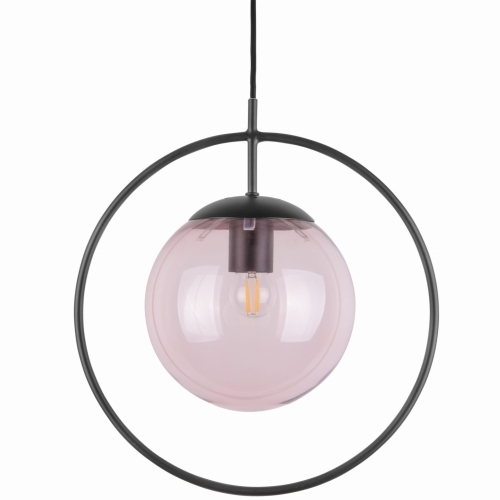 Przejdź do produktu Lampa wisząca ROUND FRAMED różowa