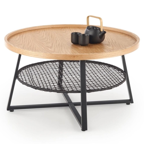 Przejdź do produktu Stolik kawowy, ława FLORENCE dąb naturalny