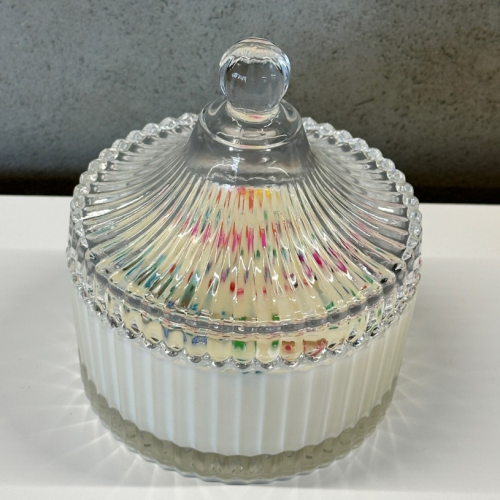 Przejdź do produktu Świeca sojowa KRYSZTAŁ CLEMENTINE CUPCAKE 250ml