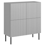 Komoda ASENSIO KM-2 jasny popiel