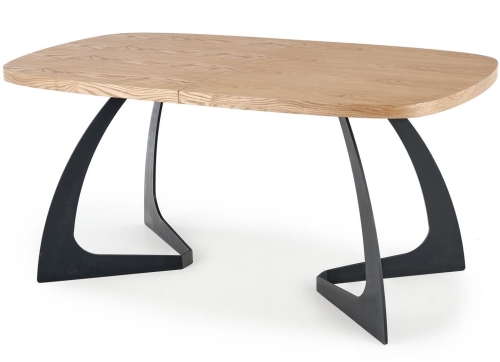 Przejdź do produktu Stół rozkładany VELDON dąb naturalny 160-200 cm