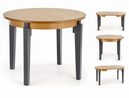 Przejdź do produktu Stół rozkładany SORBUS dąb miodowy 100-200 cm