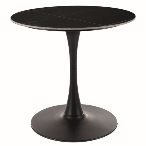 Przejdź do produktu Stół okrągły ESPERO czarny mat 80 cm