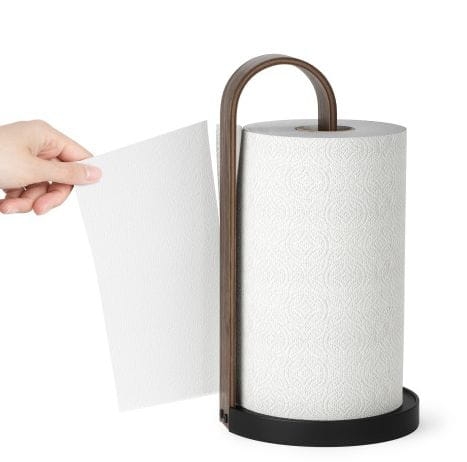 Przejdź do produktu Stojak na ręcznik papierowy BELLWOOD czarny, orzech