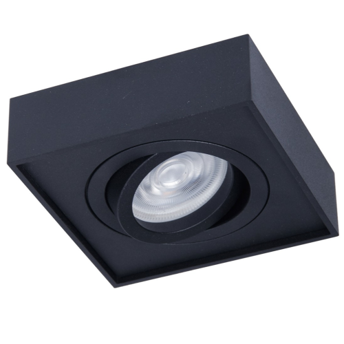 Przejdź do produktu Lampa sufitowa, podtynkowa NUSA SQUARE czarna