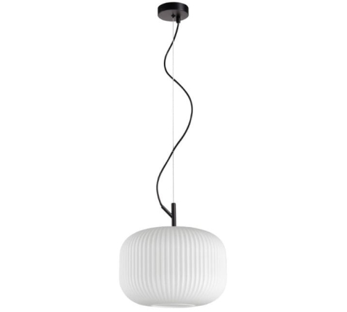 Przejdź do produktu Lampa sufitowa wisząca RUES L 30cm czarna