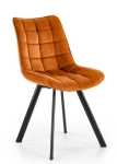 Krzesło tapicerowane K332 velvet cynamon
