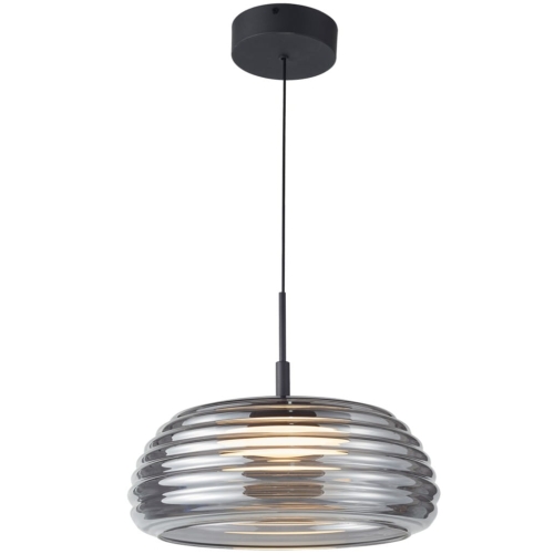 Przejdź do produktu Lampa sufitowa wisząca LOCULI LED czarny, dymiony