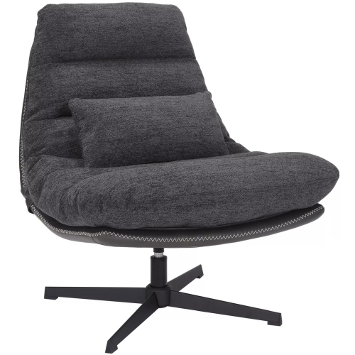 Przejdź do produktu Fotel FELICIA RAVEN ciemny szary