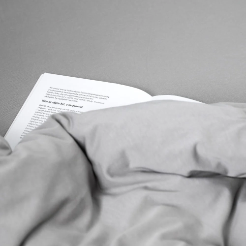 Przejdź do produktu Pościel pojedyncza SENNE MARZENIE 160x200cm, 70x80 cm szara