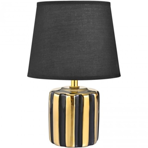 Przejdź do produktu Lampa stołowa HS9143-BL czarno złota