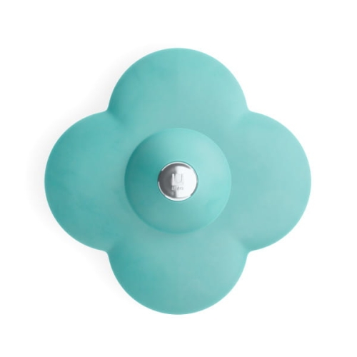 Przejdź do produktu BLOOM turkusowy silikonowy korek do zlewu, umywalki, wanny