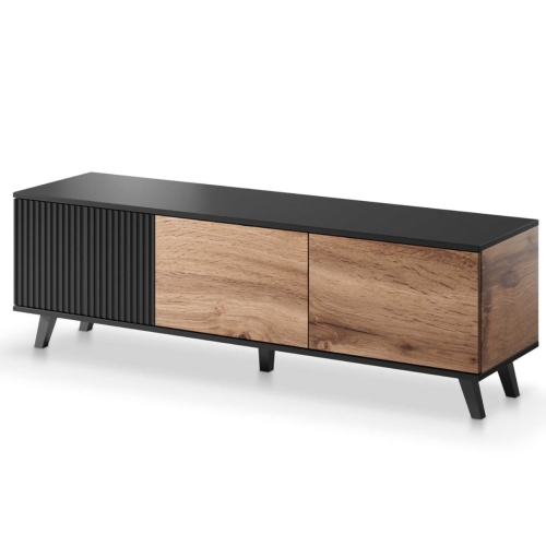 Przejdź do produktu Szafka RTV, komoda RANDOM RTV-1 dąb wotan 150 cm